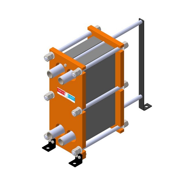 Пластинчатый разборный теплообменник Теплохит ТИ 025 (ДУ 25/32) – фото внешнего вида