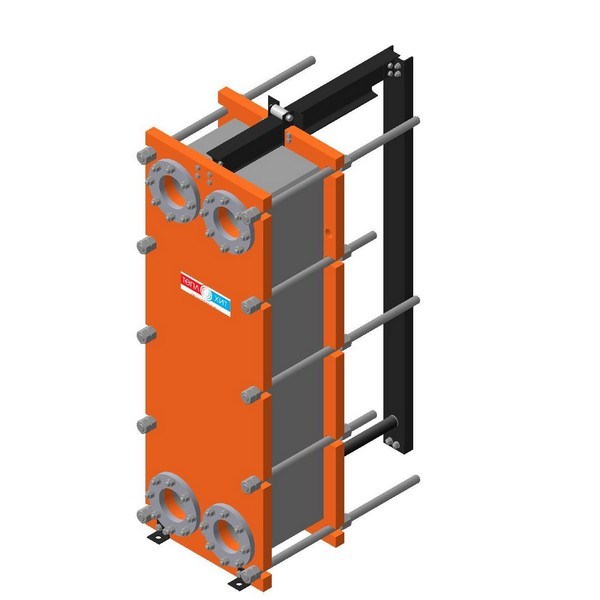 Пластинчатый разборный теплообменник Теплохит ТИ 337 (ДУ 300) – фото внешнего вида